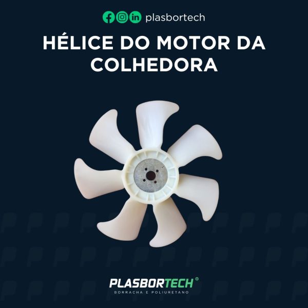 Hélice do Motor da Colhedora